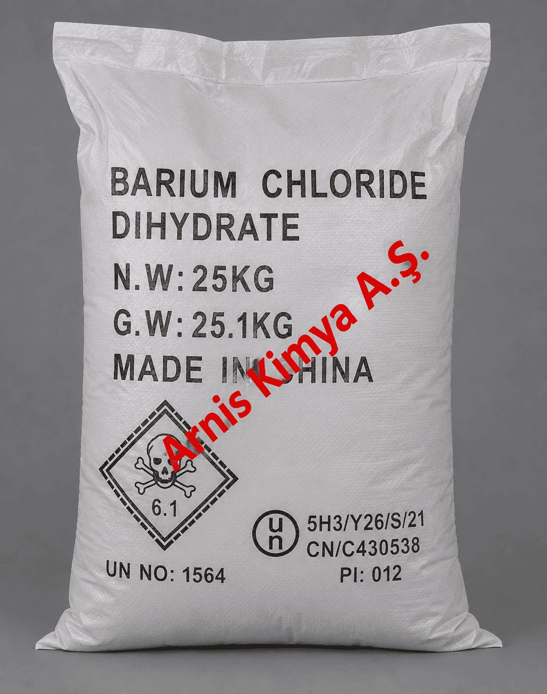 Baryum Klorür (CAS 10361-37-2) - İnorganik Tuzlar ve Klorürler