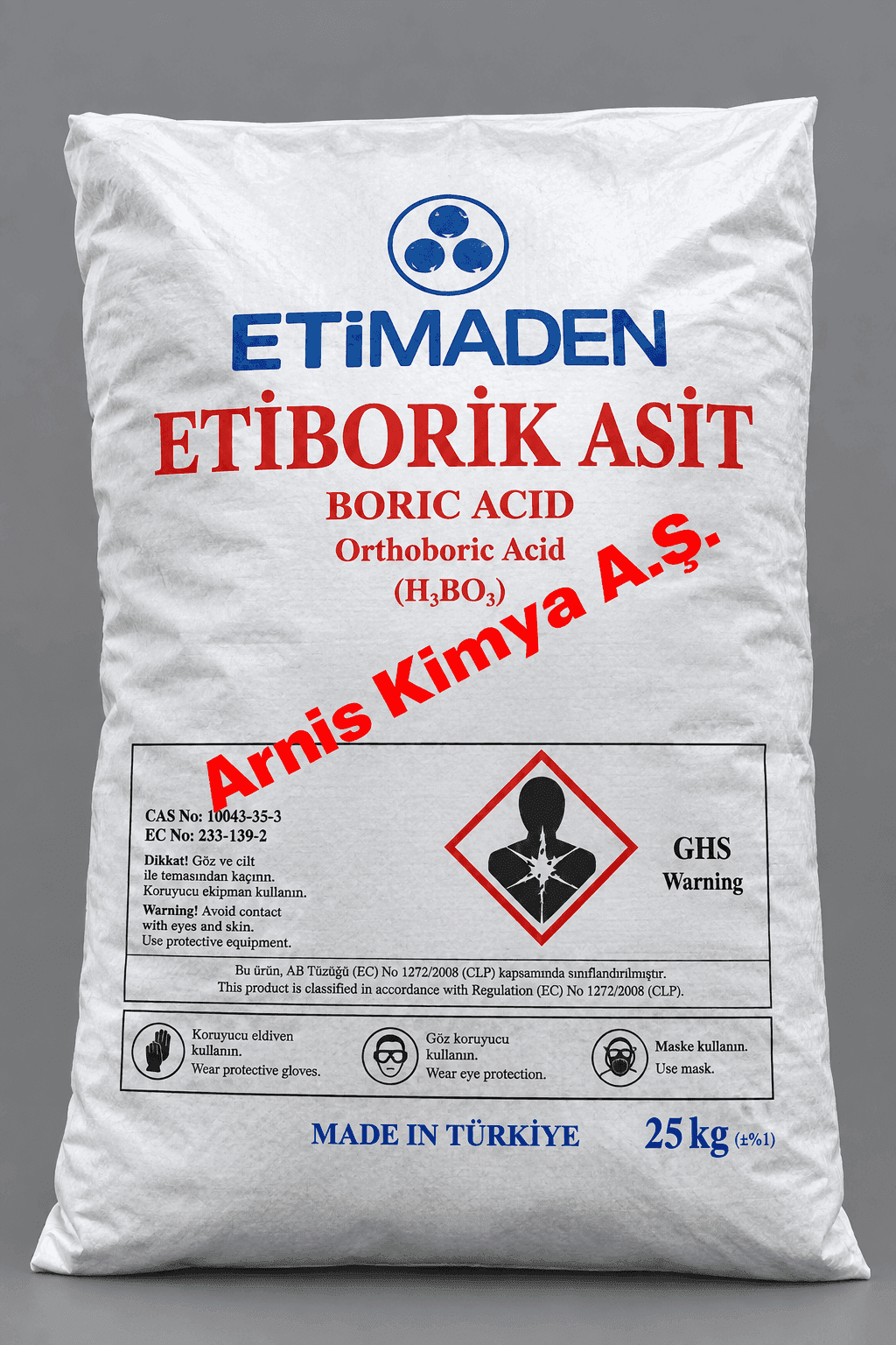 Borik Asit (CAS 11113-50-1) - İnorganik Asitler
