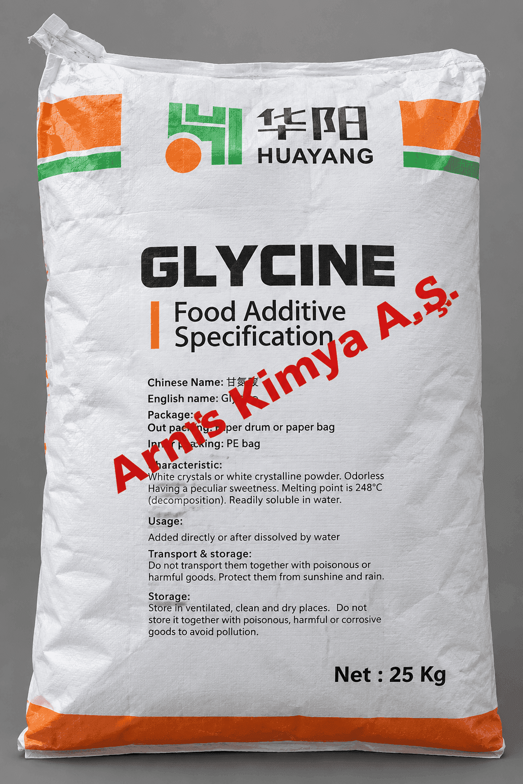 Glisin (CAS 56-40-6) - Amino Asitler