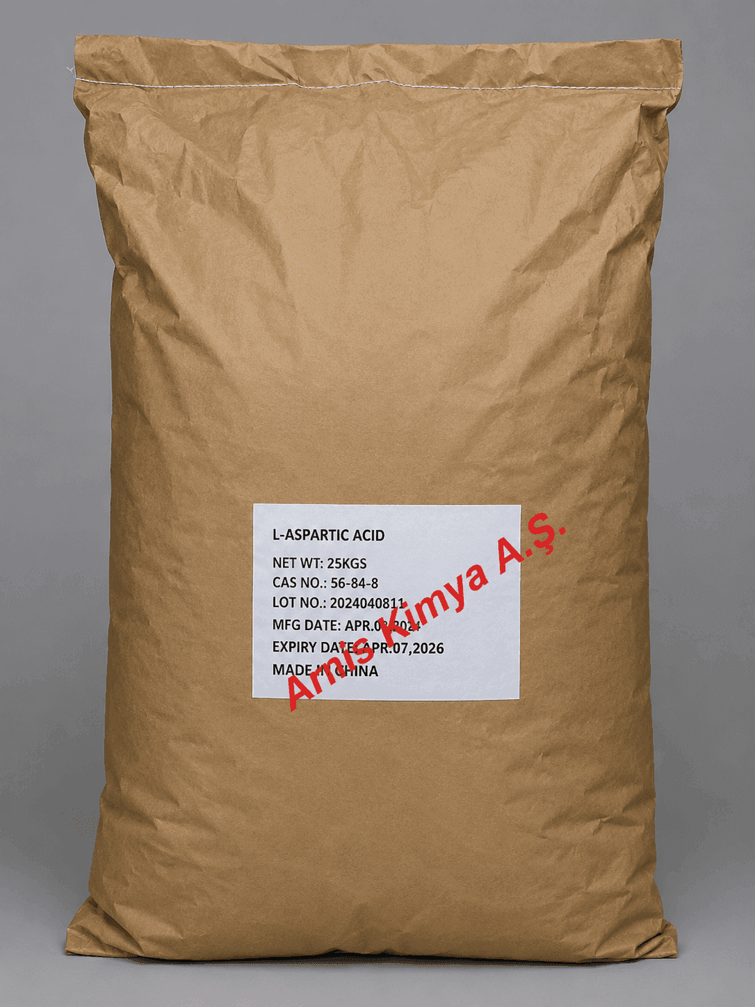 L-Aspartik Asit (L-Aspartic Acid) (CAS 56-84-8) - Amino Asitler