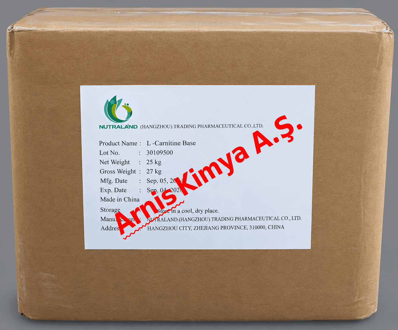 L-Karnitin - Kimyasal ürün