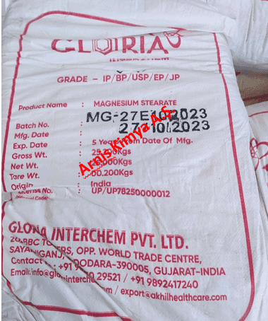 Magnezyum Stearat (CAS 557-04-0) - Asitler