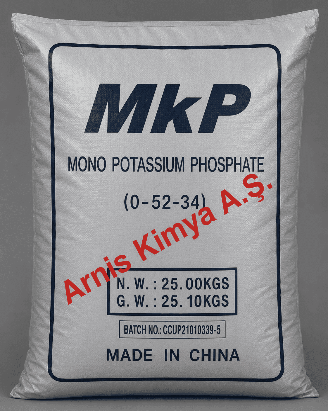 Mono Potasyum Fosfat (MKP) (CAS 7778-77-0) - Fosfatlar ve İnorganik Tuzlar