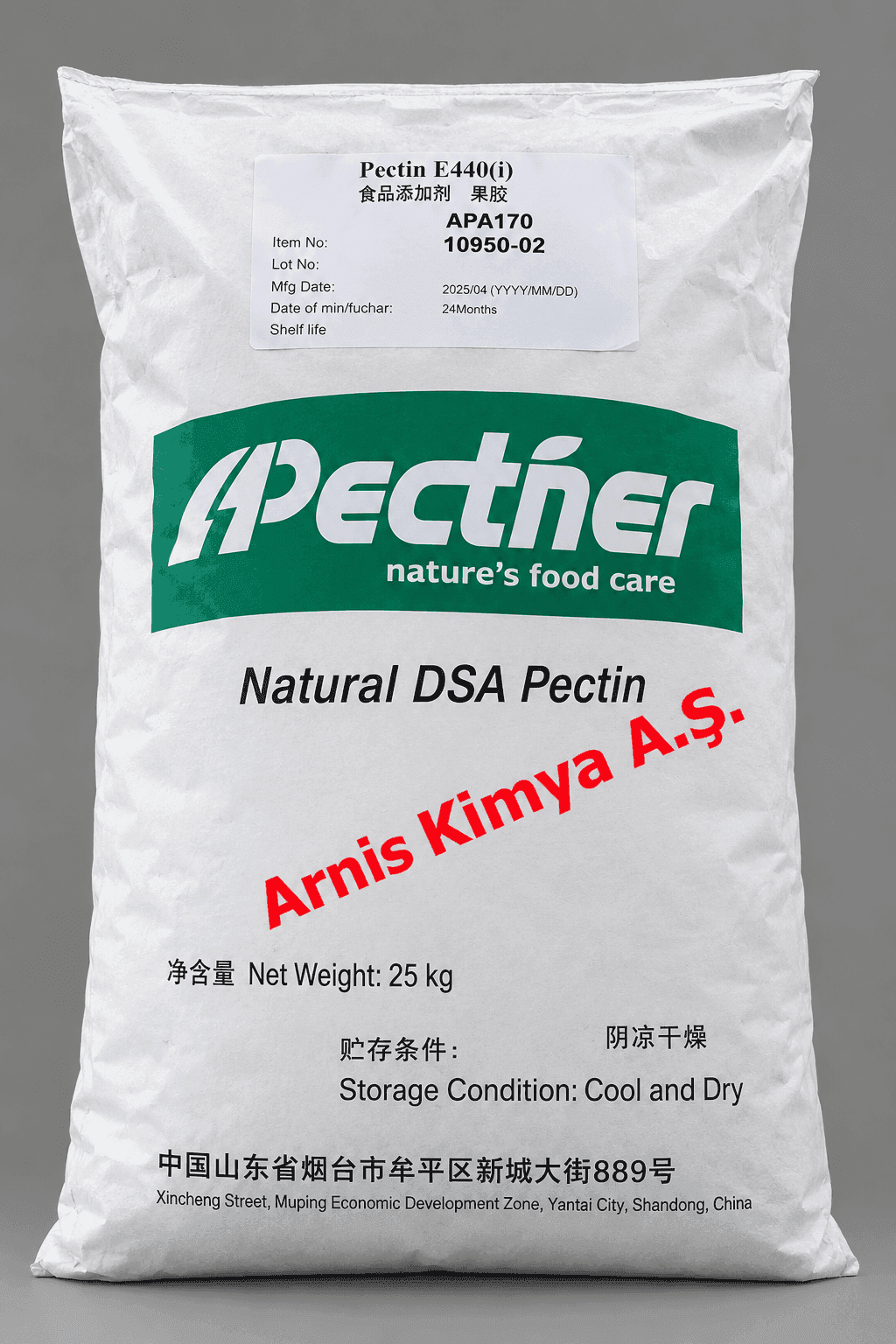 Pektin (CAS 9000-69-5) - Kıvamlaştırıcı ve Stabilizatörler