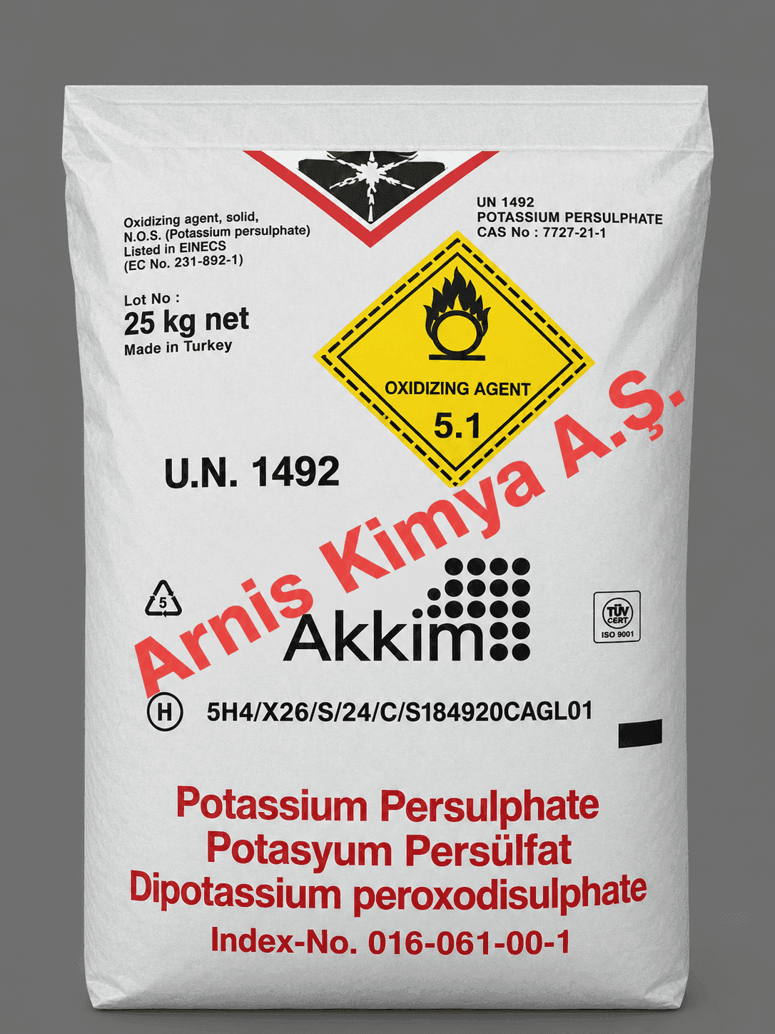 Potasyum Persülfat - Kimyasal ürün