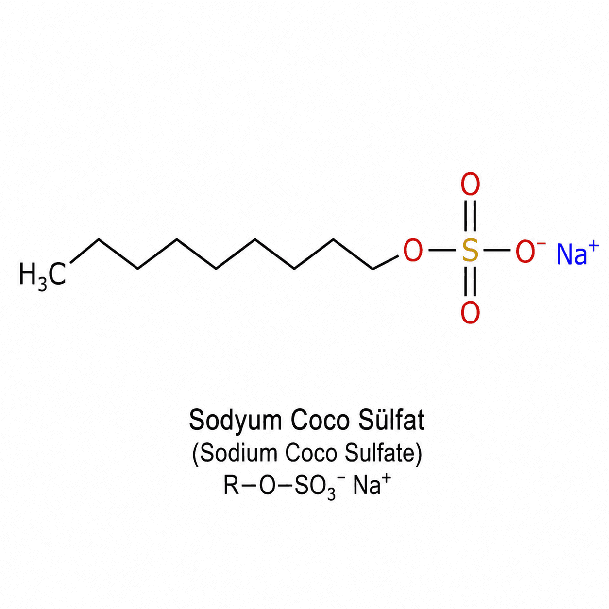 Sodyum Coco Sülfat (CAS 97375-27-4) - Yüzey Aktif Maddeler ve Sülfatlar