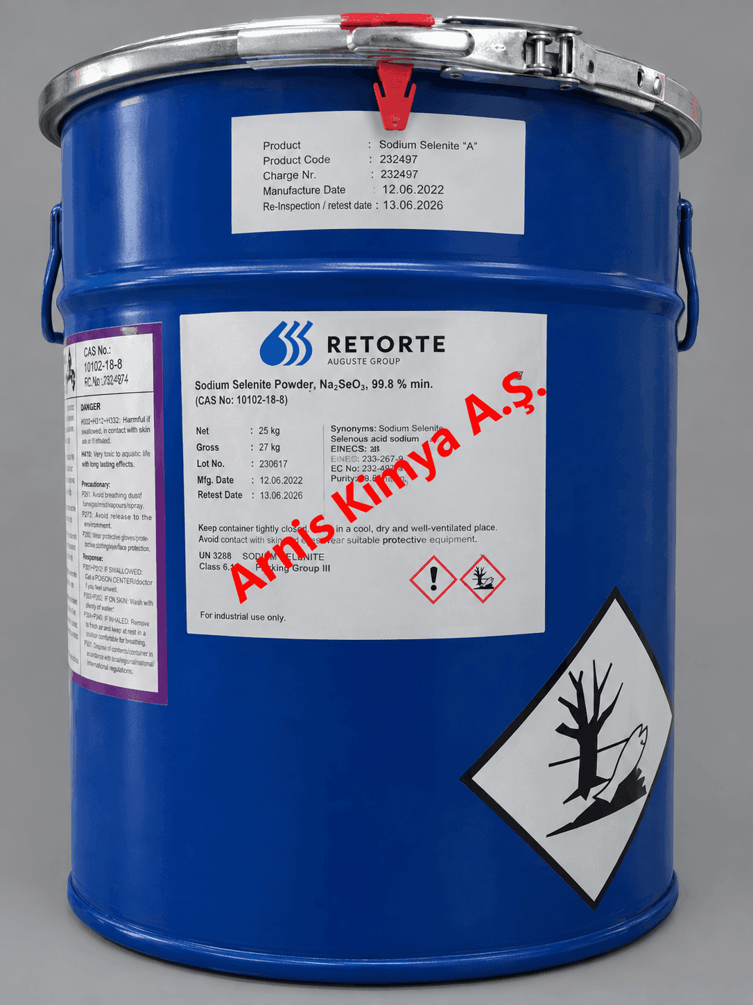 Sodyum Selenit (CAS 10102-18-8) - Sodyum Türevleri ve Tuzları