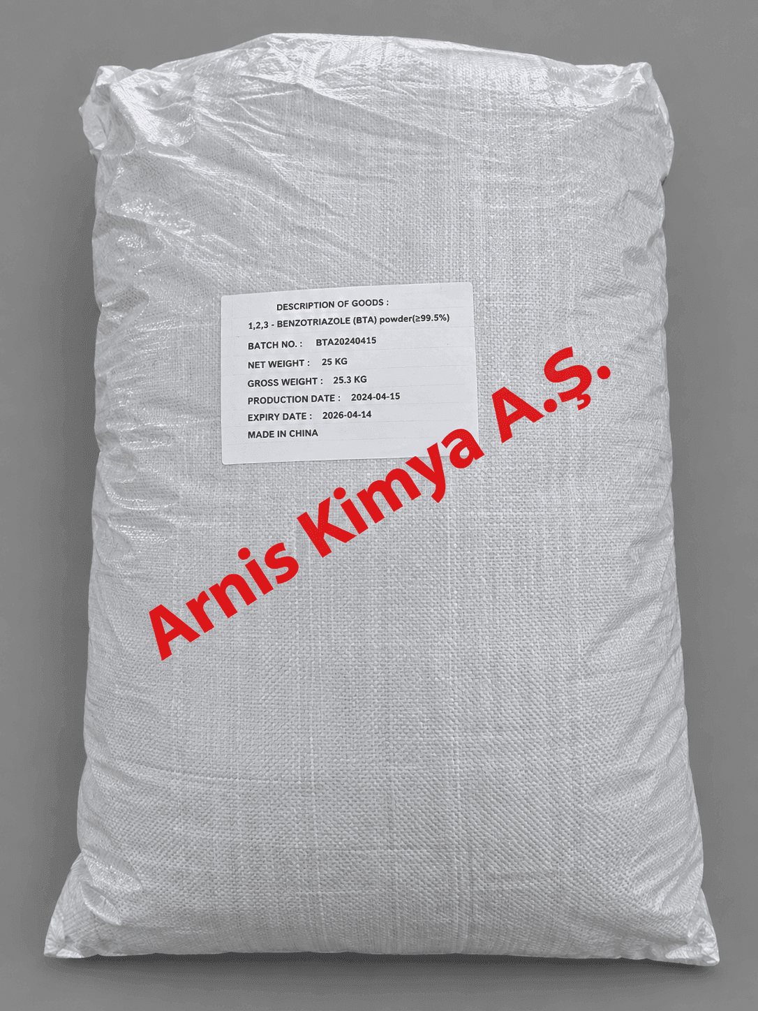 Benzotriazole (CAS 95-14-7) - Metal İşleme ve Döküm Kimyasalları