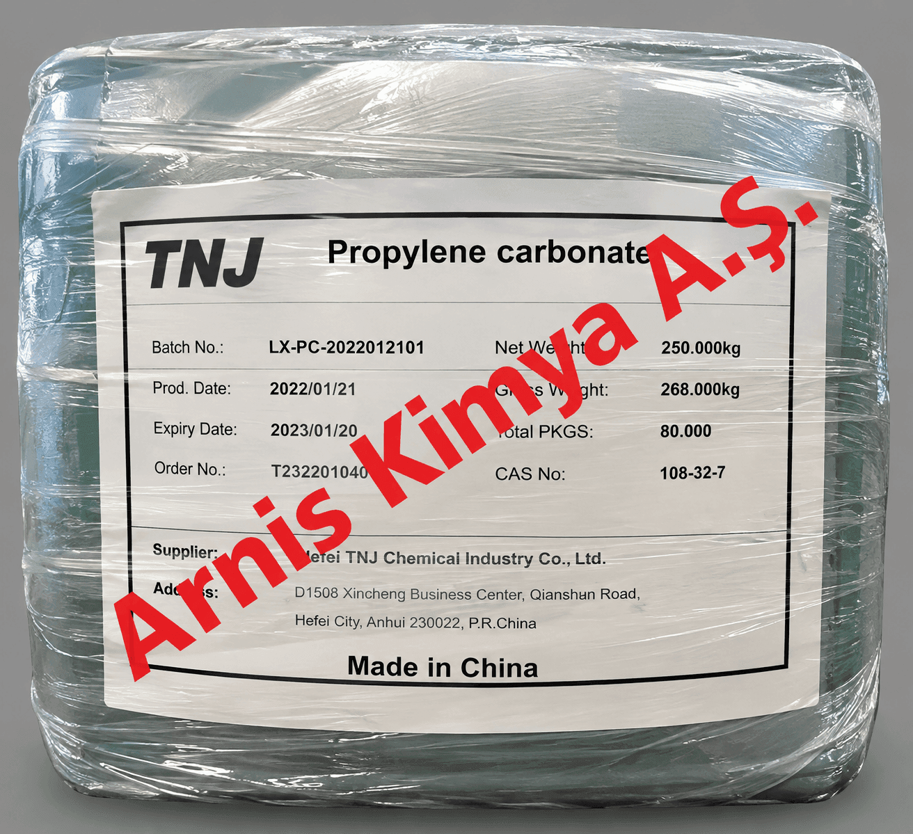 Propilen Karbonat (CAS 108-32-7) - Organik Çözücüler