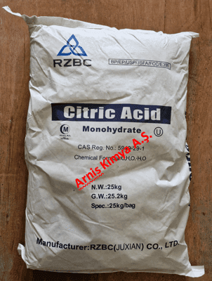 Sitrik Asit Monohidrat